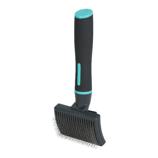 Brosse Anah Slicker rétractable pour chien