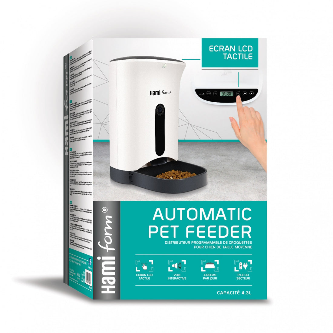 Distributeur Automatic Pet Feeder 4 repas