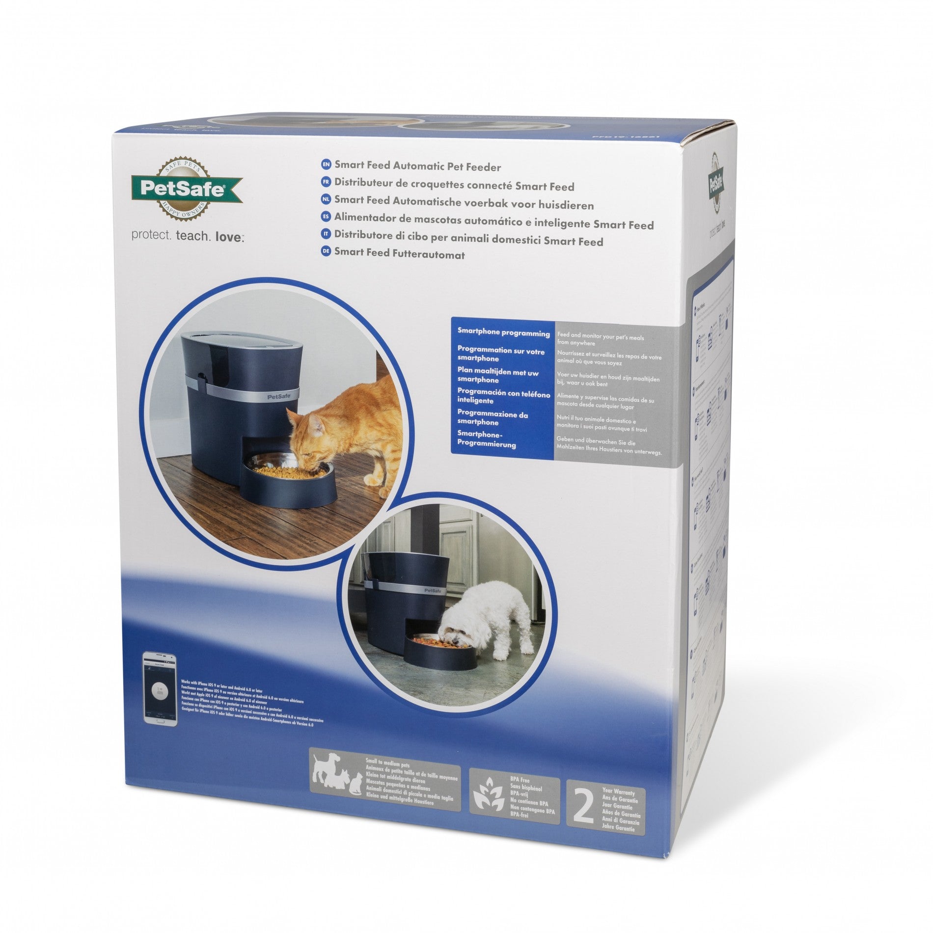 Distributeur connecté Smart Feed 12 repas