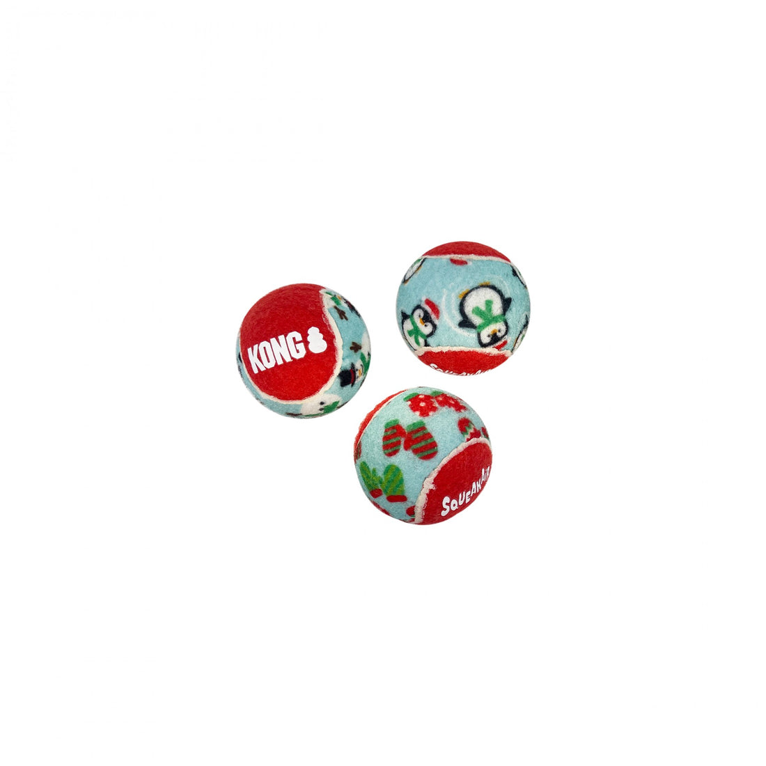 Balles de tennis SqueakAir® de Noël