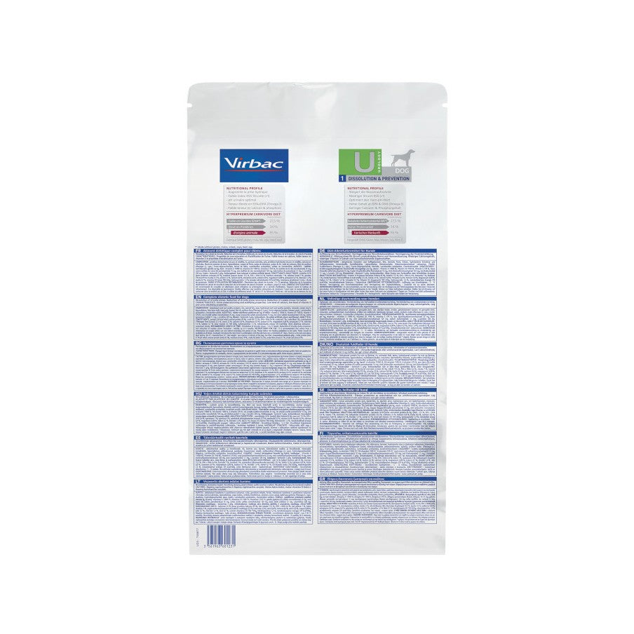 VIRBAC VETERINARY HPM Diététique Urology Dissolution &amp; Prevention Chien