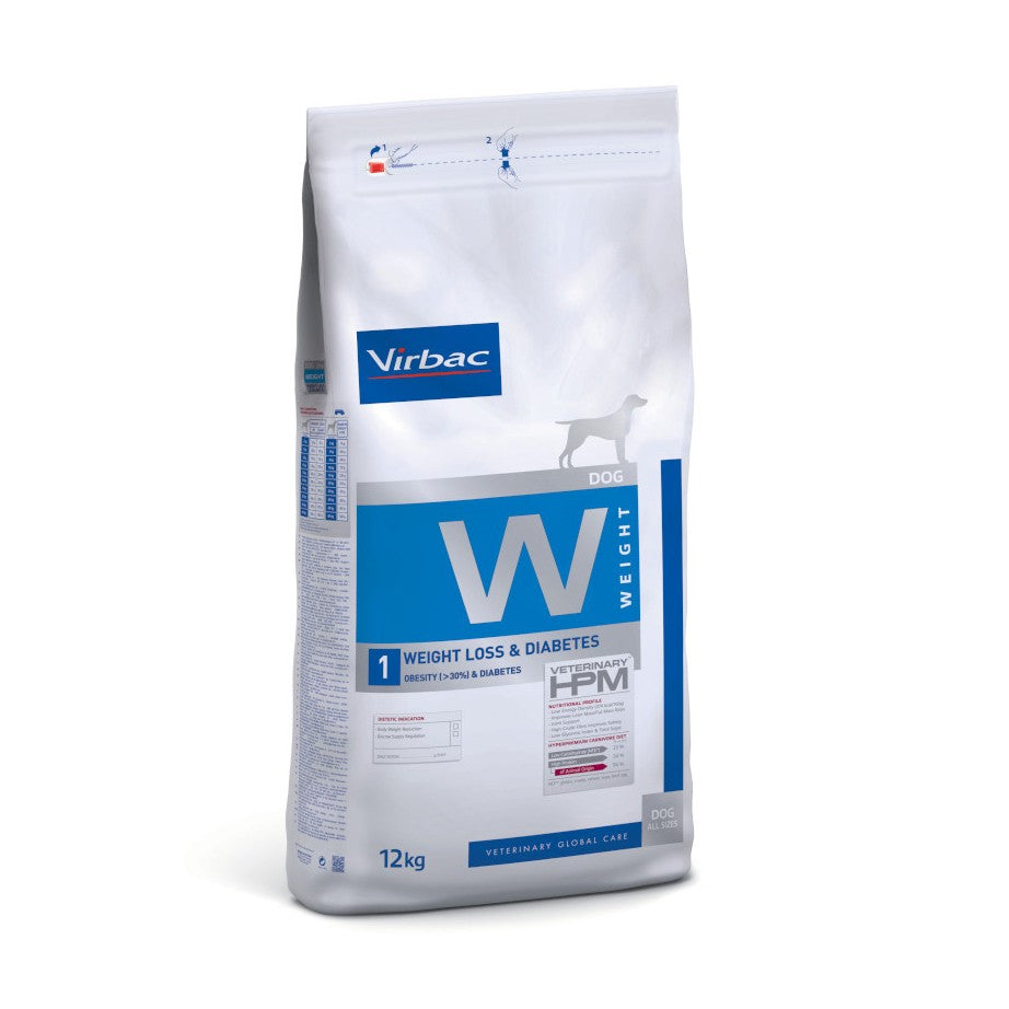 VIRBAC VETERINARY HPM Diététique Weight Loss &amp; Diabetes Chien