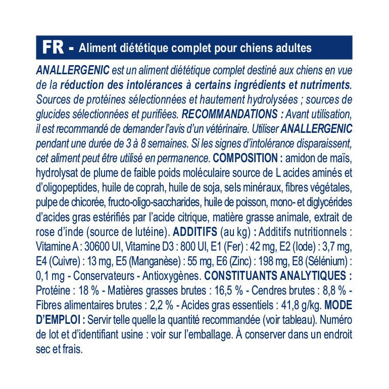 Royal Canin Veterinary Anallergenic