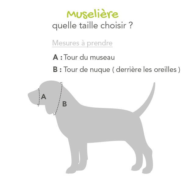 Muselière Filet en nylon
