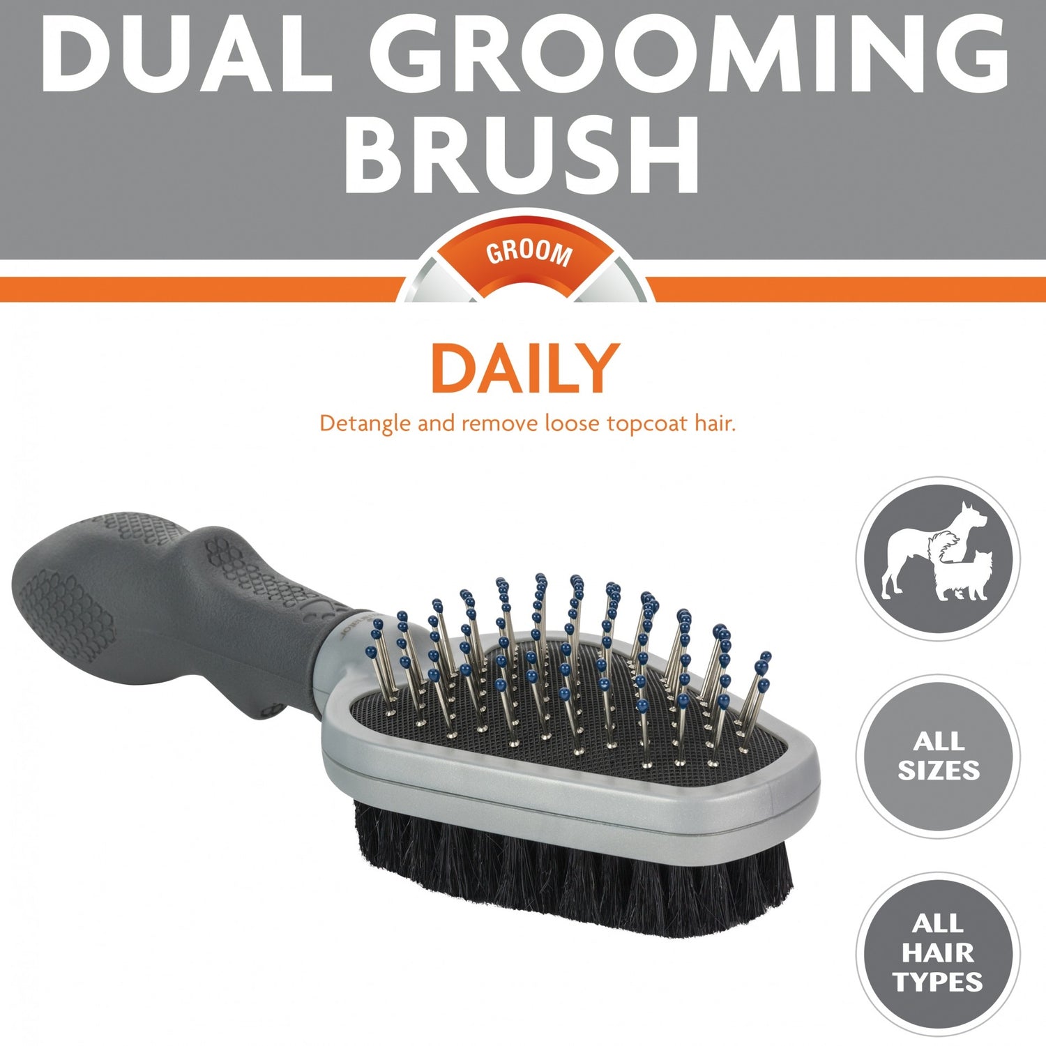 Double brosse