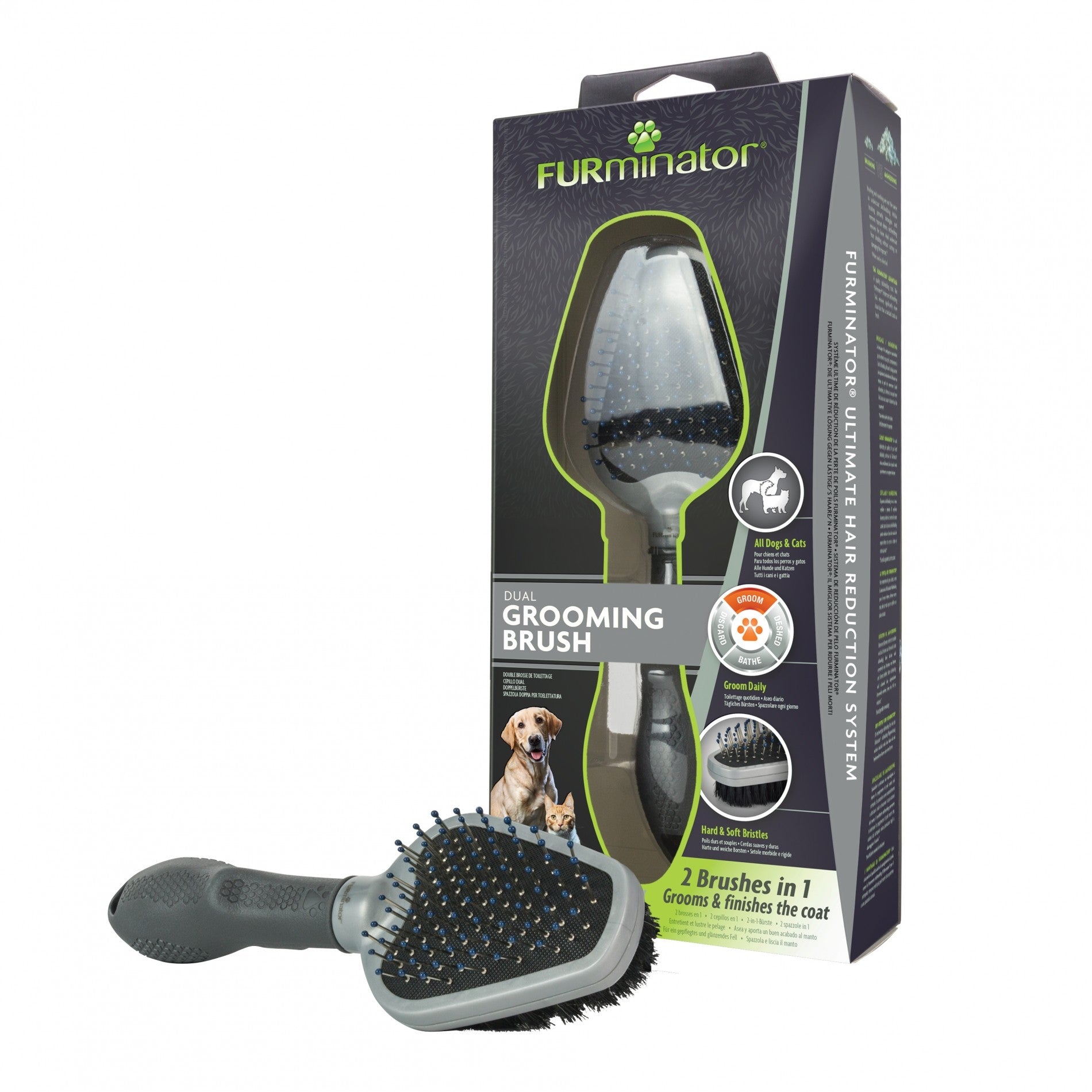 Double brosse