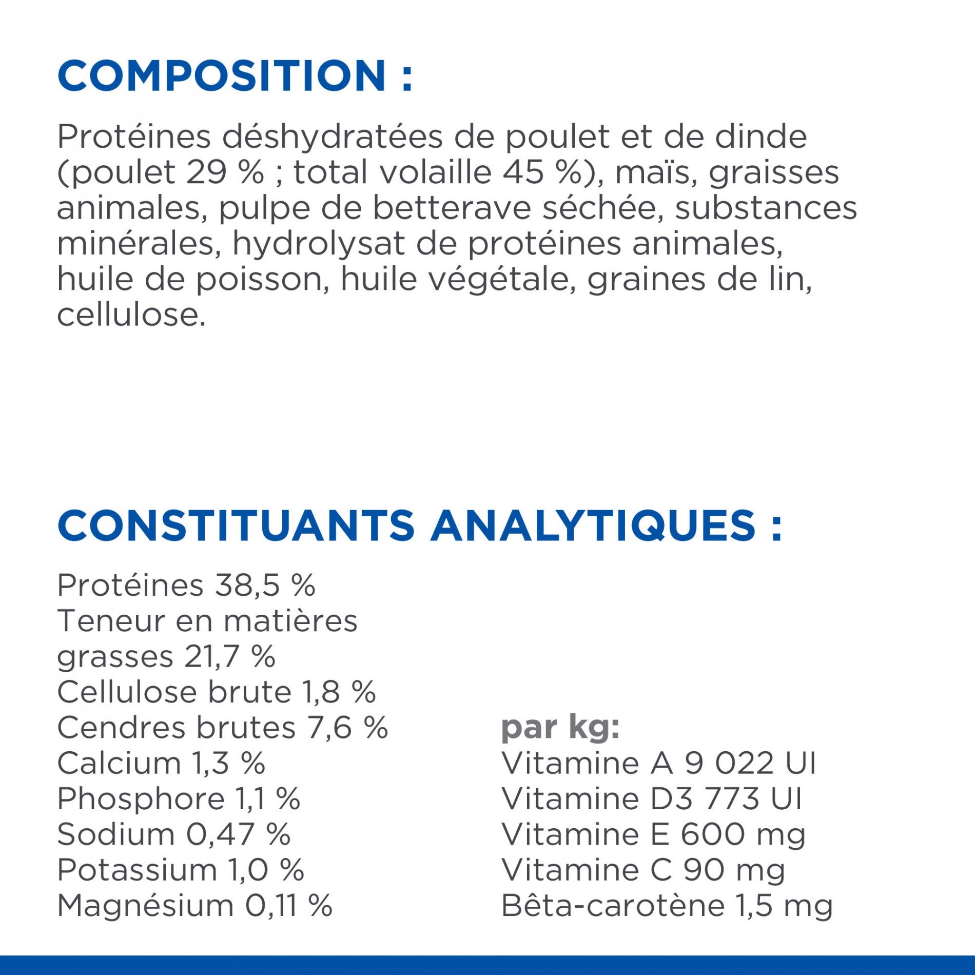 HILL’S Science Plan Sterilised Kitten au Poulet – Croquettes pour chaton