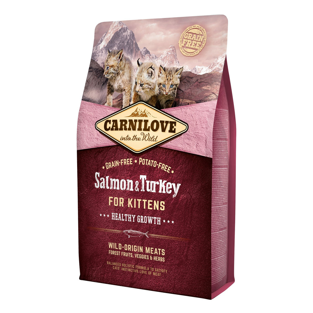 CARNILOVE Chaton Healthy Growth Saumon &amp; dinde