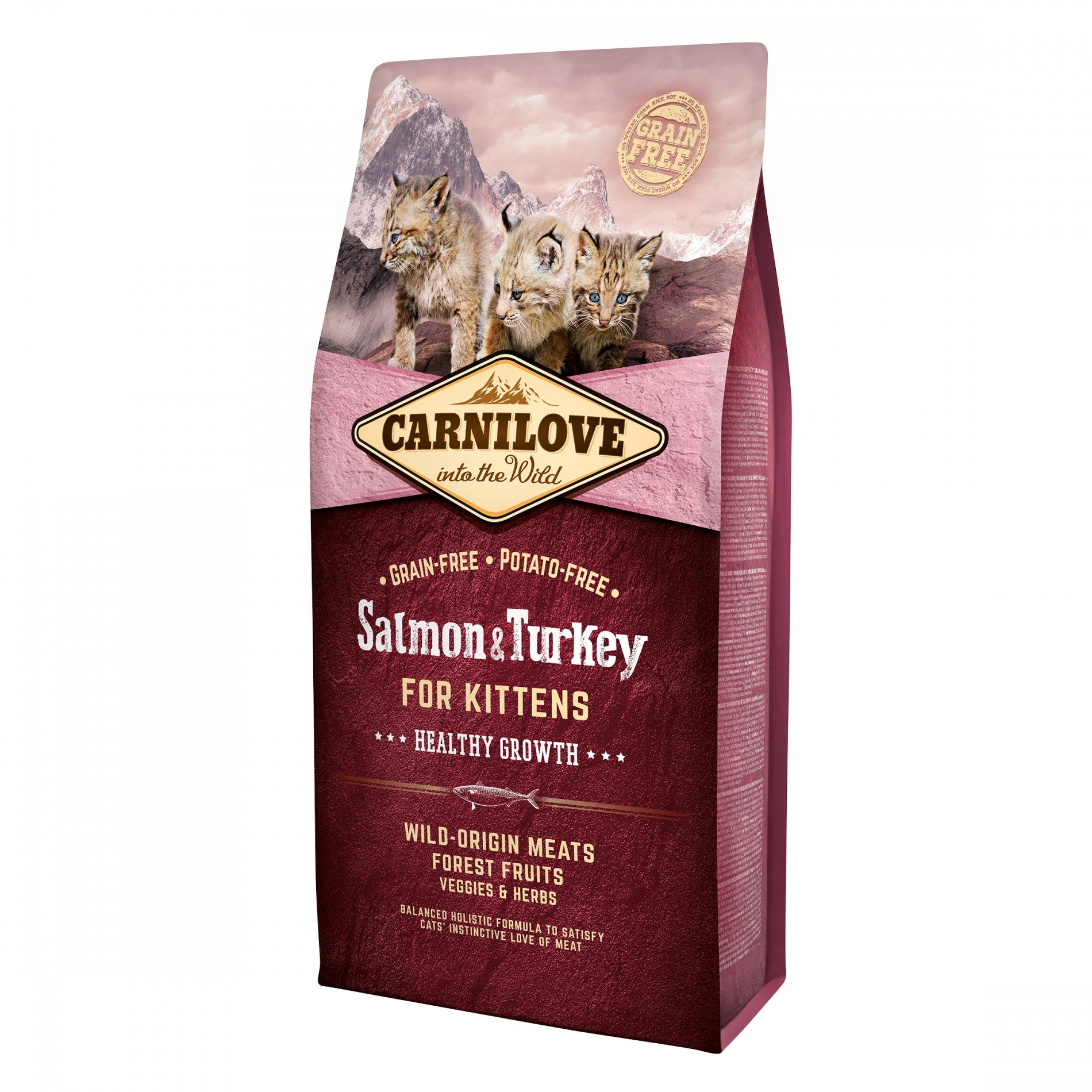 CARNILOVE Chaton Healthy Growth Saumon & dinde