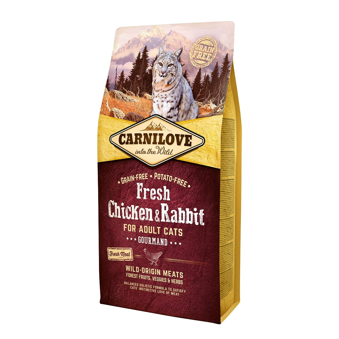 CARNILOVE Fresh Adulte gourmand Poulet & Lapin