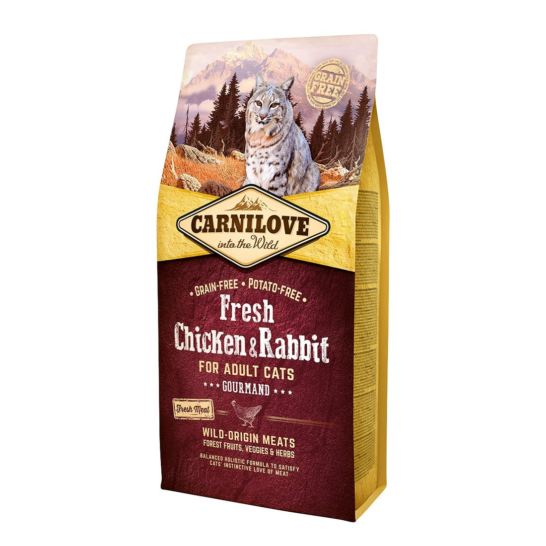 CARNILOVE Fresh Adulte gourmand Poulet &amp; Lapin