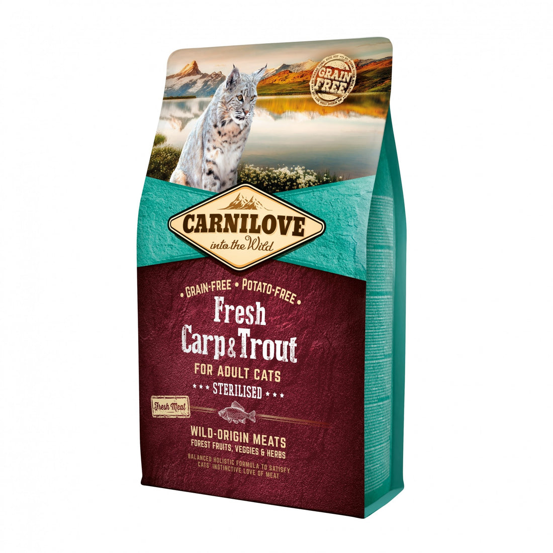 CARNILOVE Fresh Adult Sterilised Carpe &amp; Truite