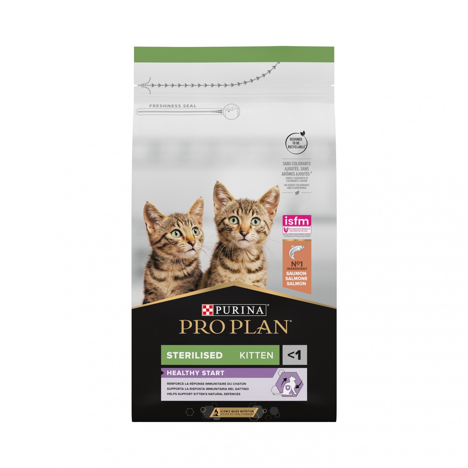 PRO PLAN Healthy Start Sterilised Kitten au Saumon - Croquettes pour chaton