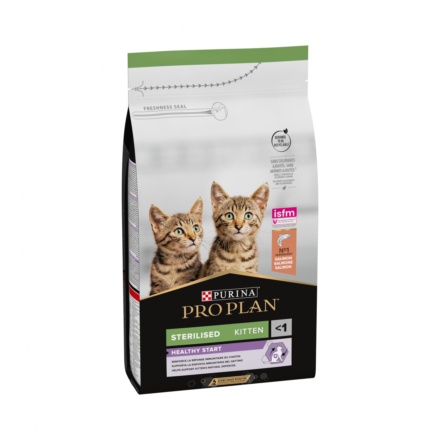 PRO PLAN Healthy Start Sterilised Kitten au Saumon - Croquettes pour chaton