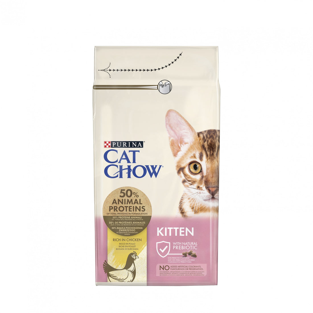 PURINA CAT CHOW Kitten au Poulet - Croquettes pour chaton
