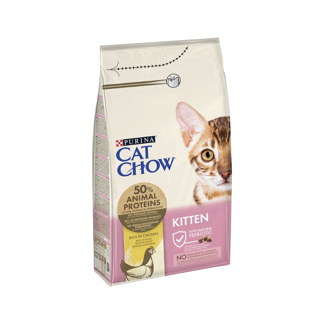 PURINA CAT CHOW Kitten au Poulet - Croquettes pour chaton