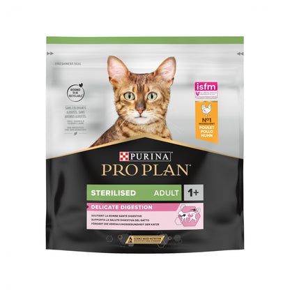 PRO PLAN Delicate Digestion Sterilised Adult au Poulet - Croquettes pour chat