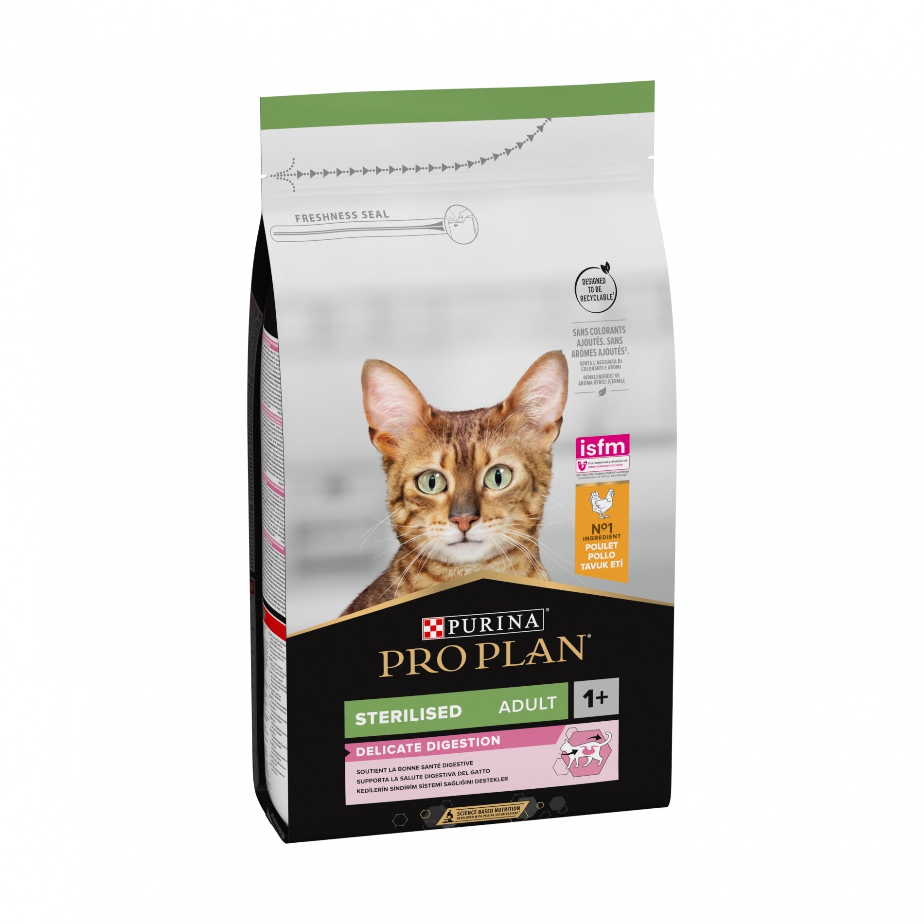 PRO PLAN Delicate Digestion Sterilised Adult au Poulet - Croquettes pour chat