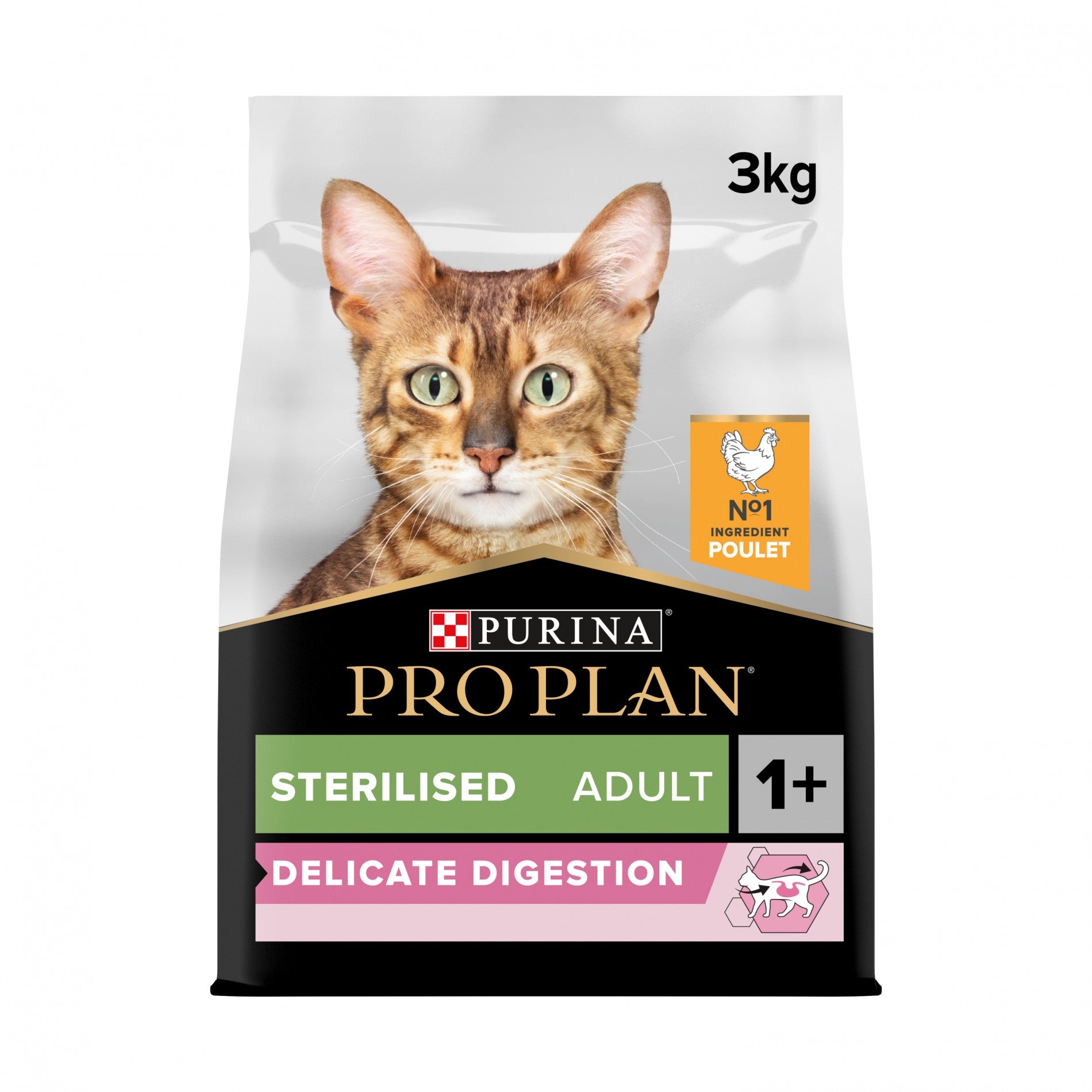 PRO PLAN Delicate Digestion Sterilised Adult au Poulet - Croquettes pour chat