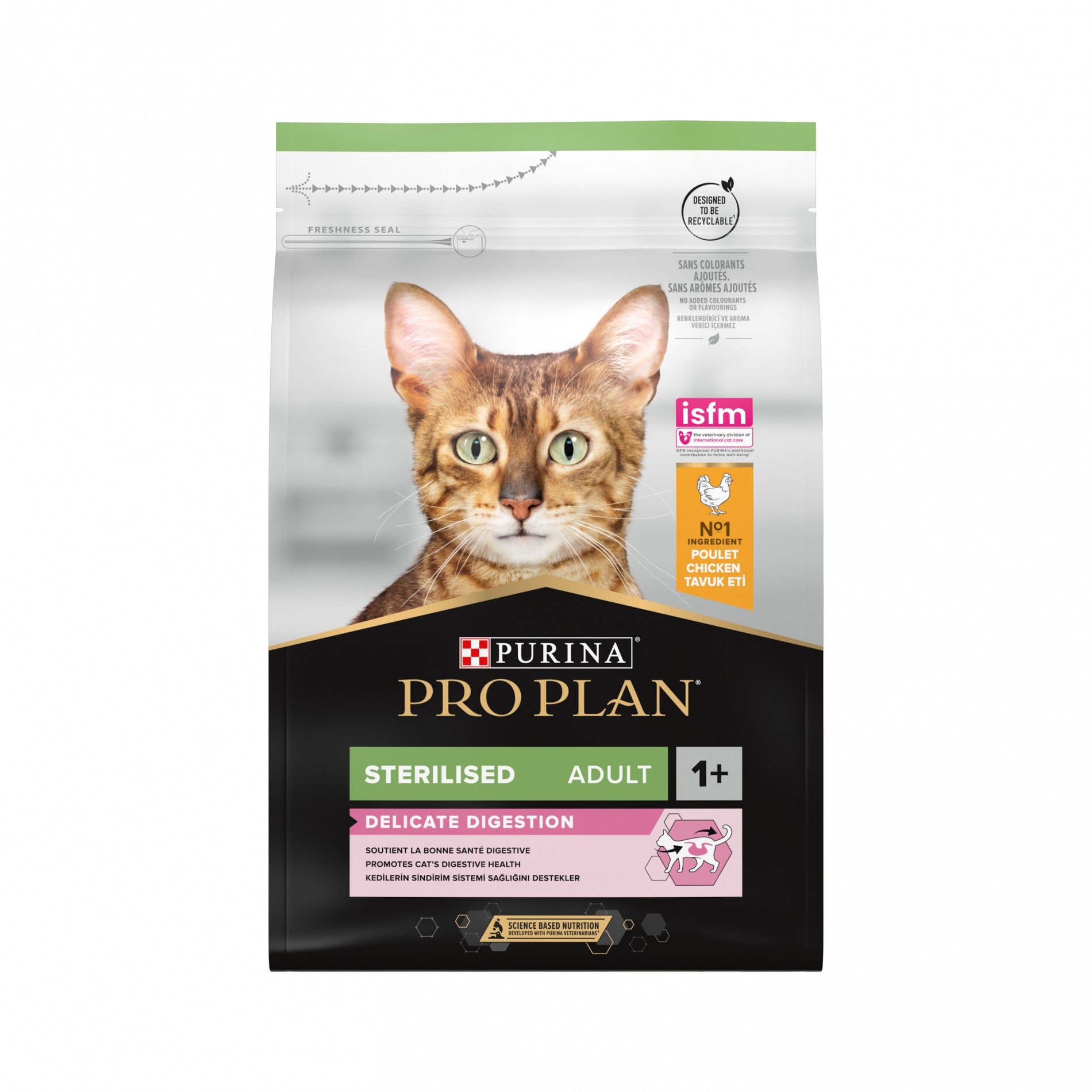 PRO PLAN Delicate Digestion Sterilised Adult au Poulet - Croquettes pour chat