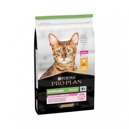 PRO PLAN Delicate Digestion Sterilised Adult au Poulet - Croquettes pour chat