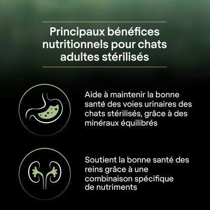 PRO PLAN LiveClear Sterilised Adult à la Dinde - Croquettes pour chat