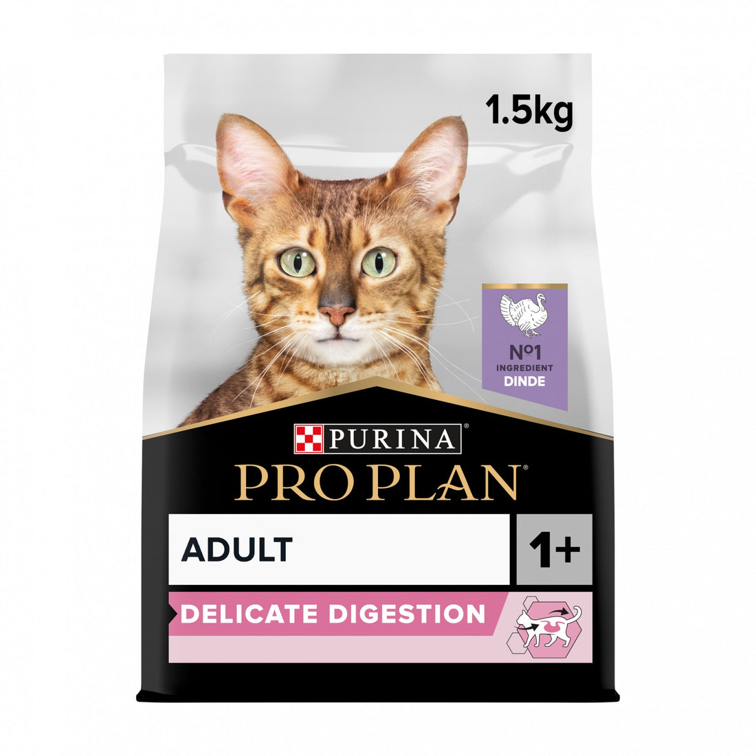 PRO PLAN Delicate Digestion Adult à la Dinde - Croquettes pour chat
