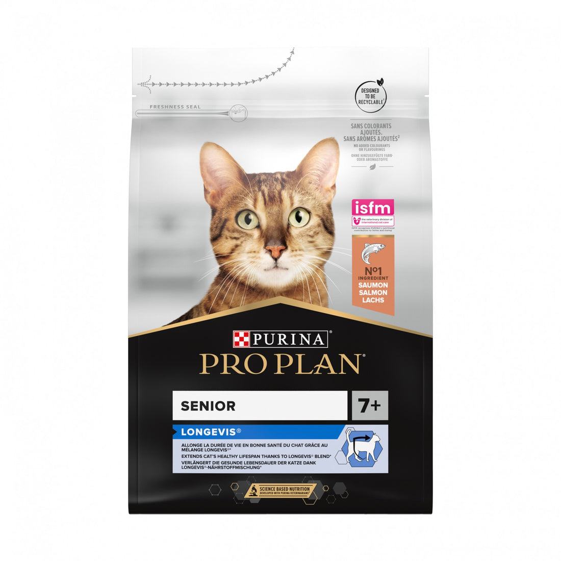 PRO PLAN Longevis Senior au Saumon - Croquettes pour chat