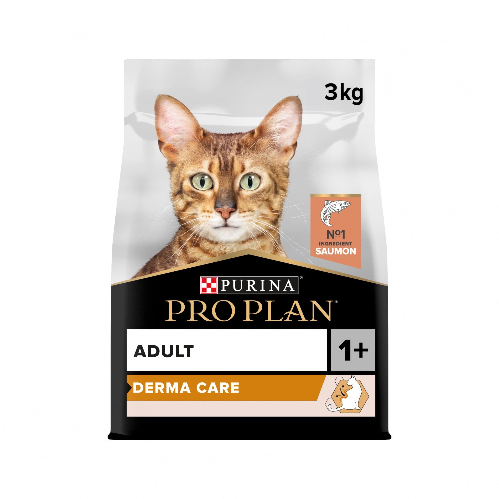 PRO PLAN Derma Care Adult au Saumon - Croquettes pour chat