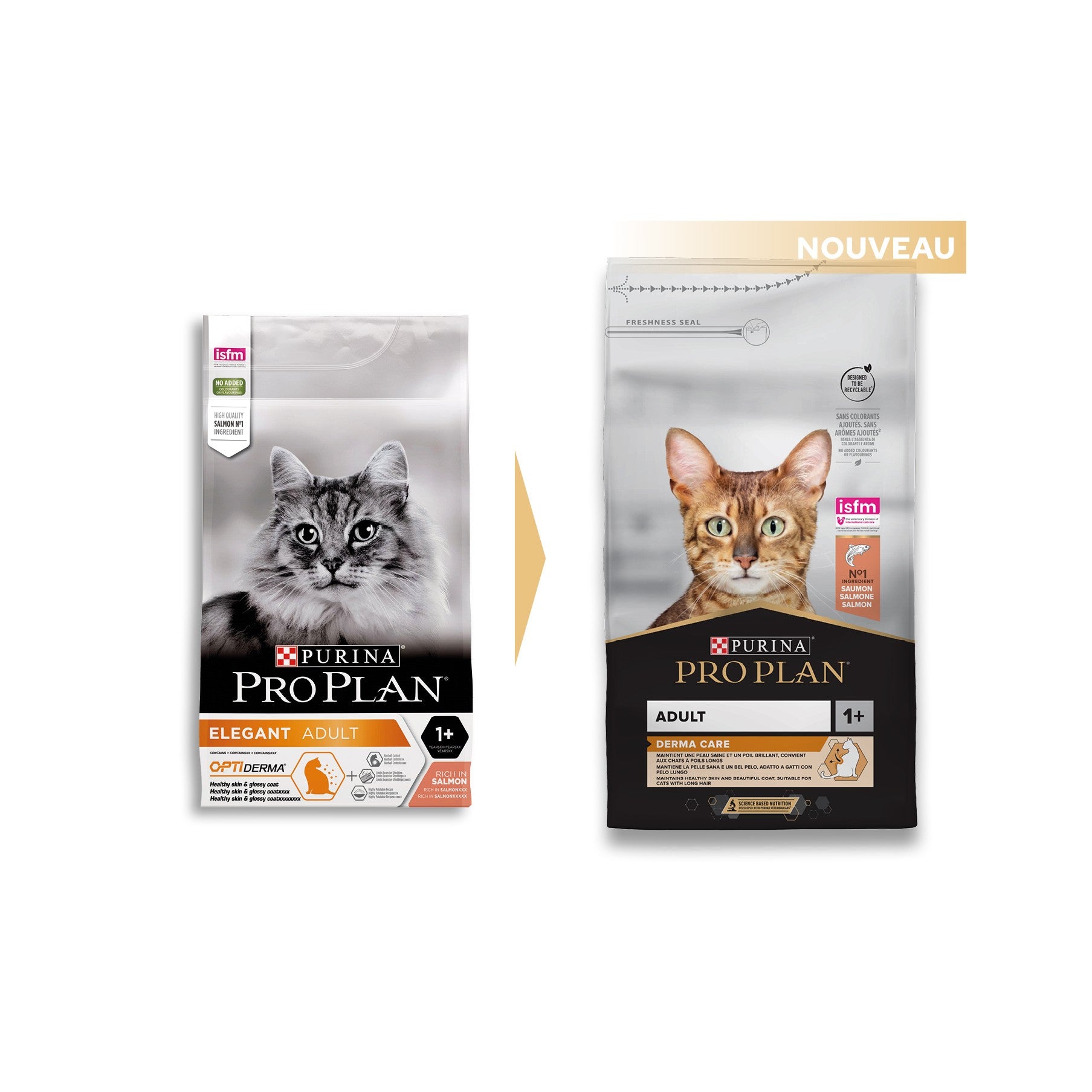 PRO PLAN Derma Care Adult au Saumon - Croquettes pour chat