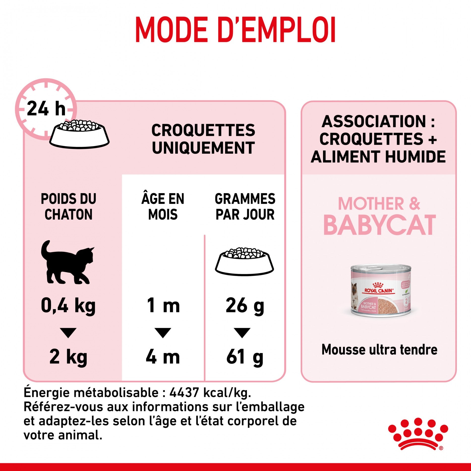 ROYAL CANIN Mother &amp; BabyCat - Croquettes pour chatte et chaton