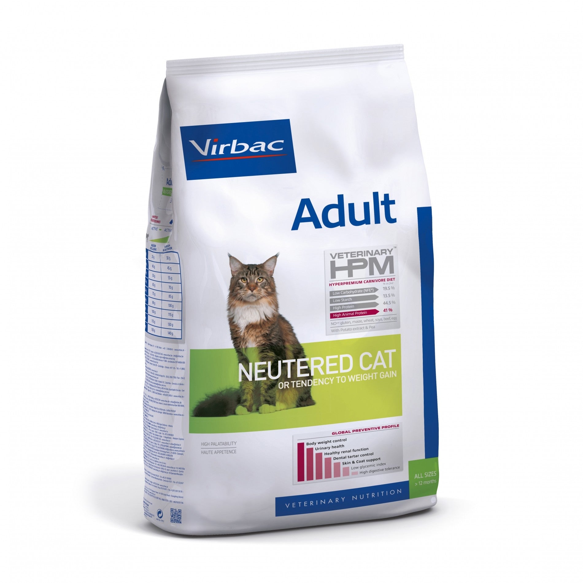 VIRBAC VETERINARY HPM Physiologique Adult Neutered Cat
