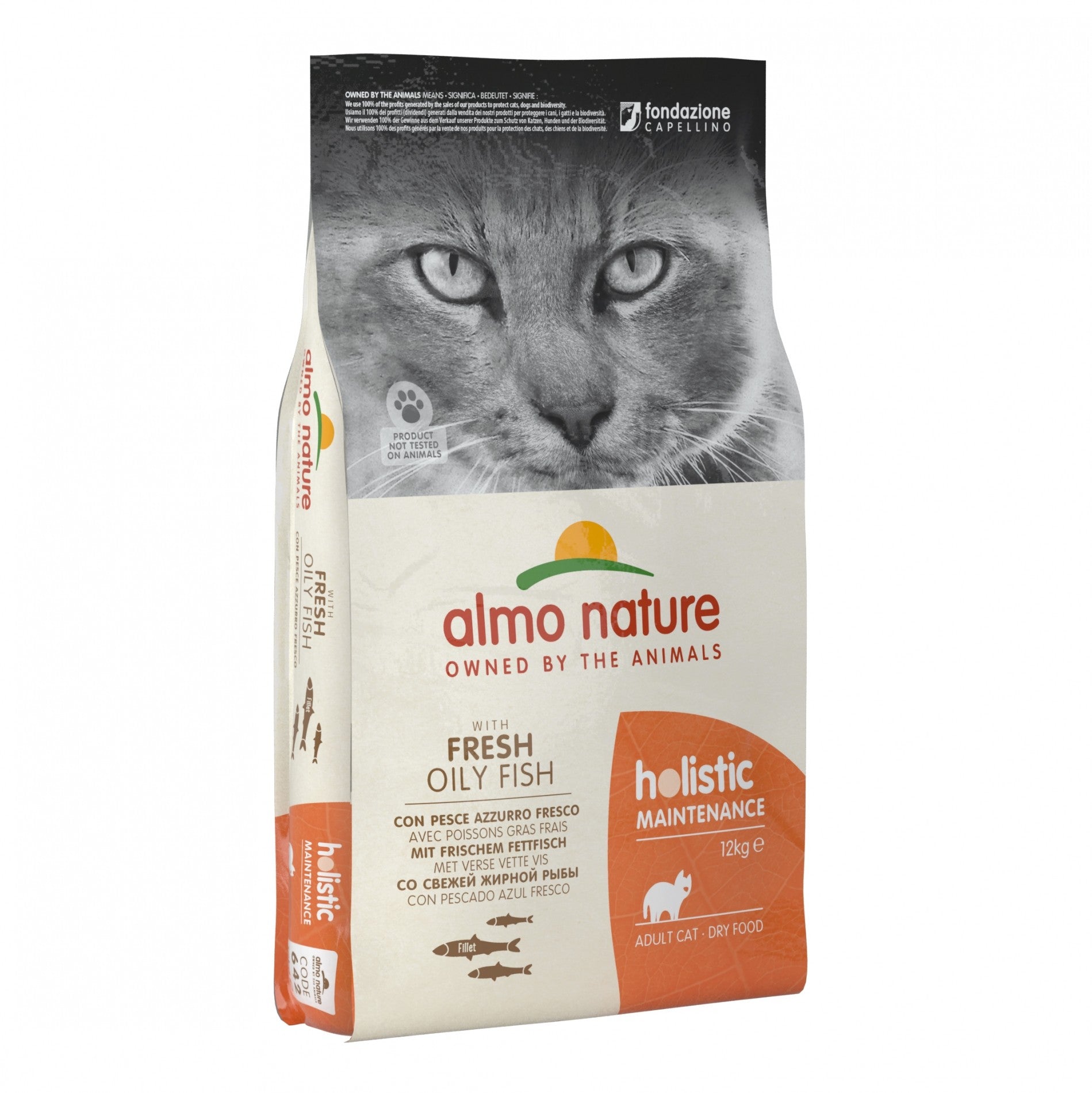 Almo Nature Croquettes Chat Adulte - Holistic Maintenance Poissons