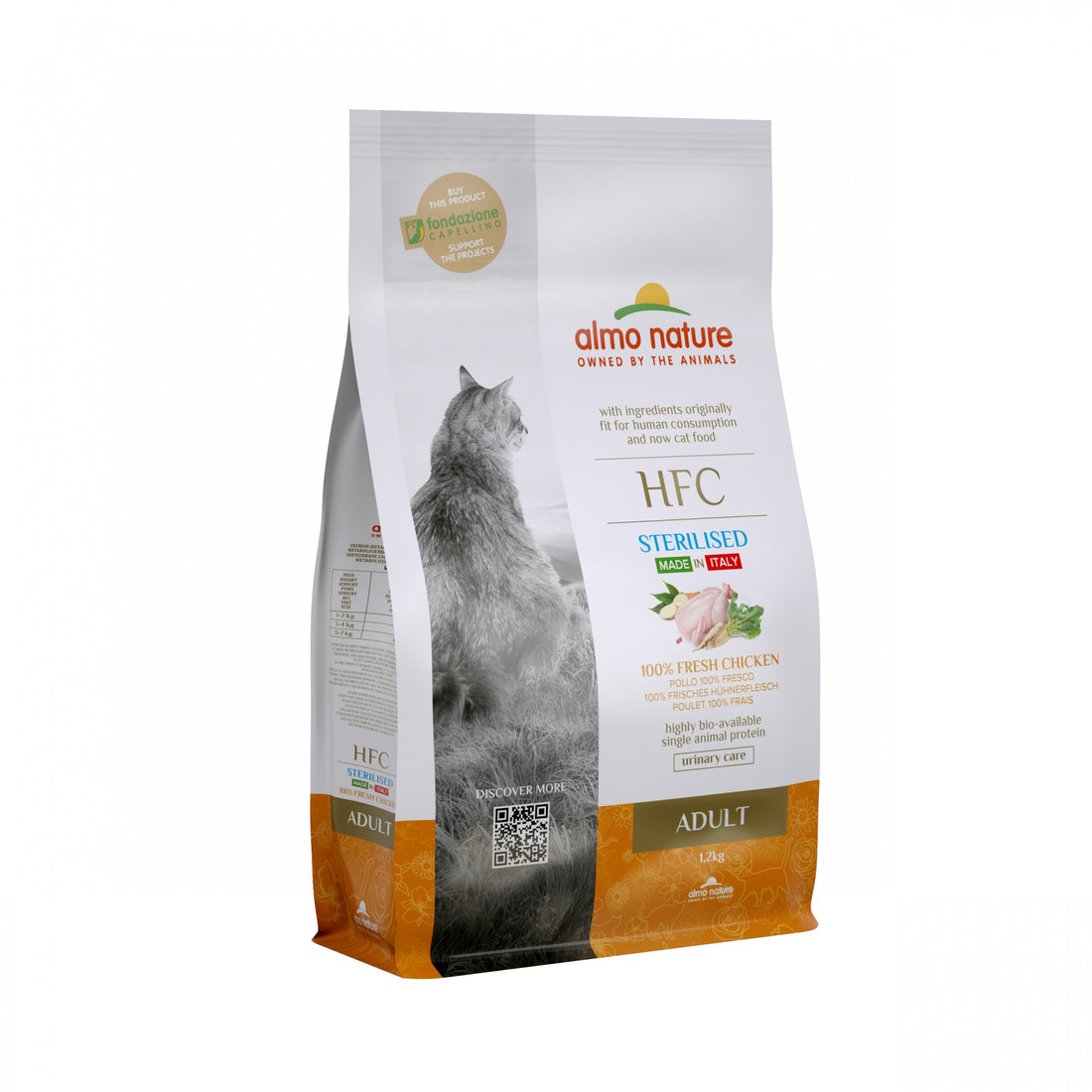 Almo Nature Croquettes Chat Adulte - HFC Sterilised