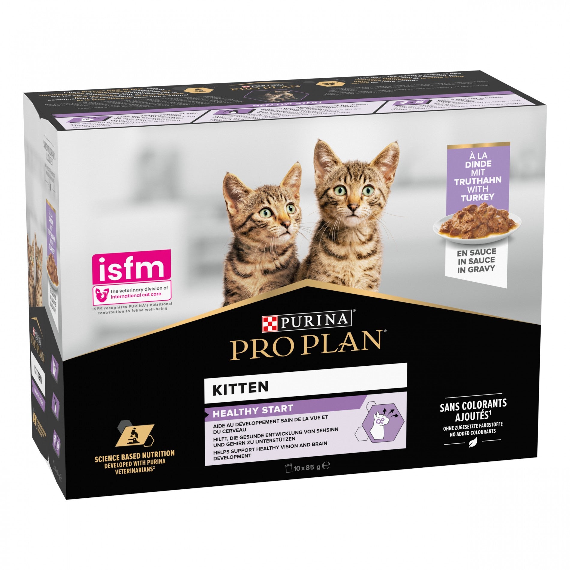 PRO PLAN Healthy Start Kitten en sauce à la Dinde - Pâtée pour chaton