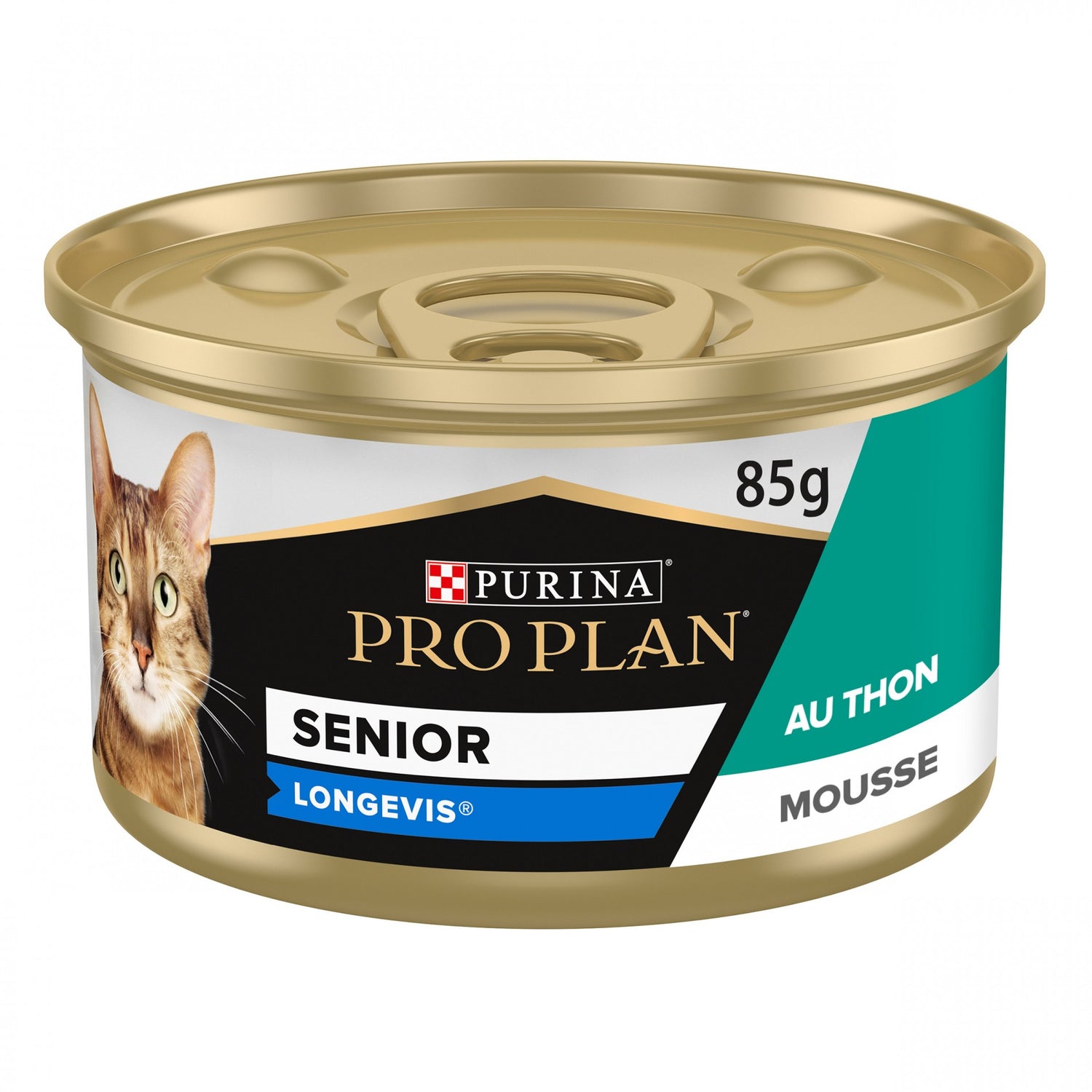 PRO PLAN Longevis Senior en mousse au thon - Pâtée pour chat