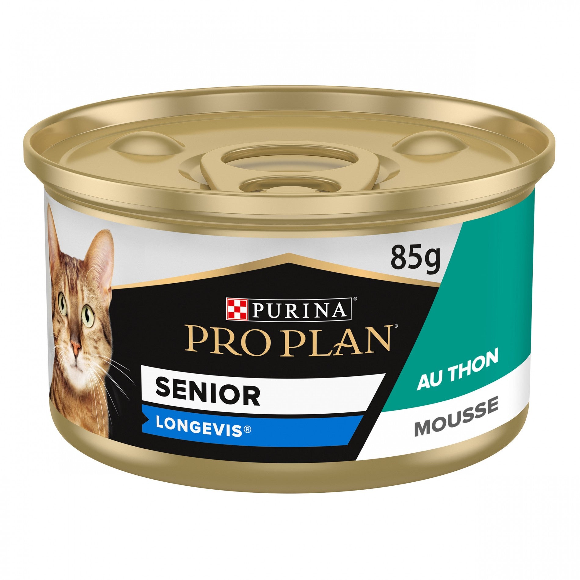 PRO PLAN Longevis Senior en mousse au thon - Pâtée pour chat