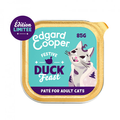 Edgard &amp; Cooper Pâtée Moelleuse Édition Festive – Pâtée pour chat adulte