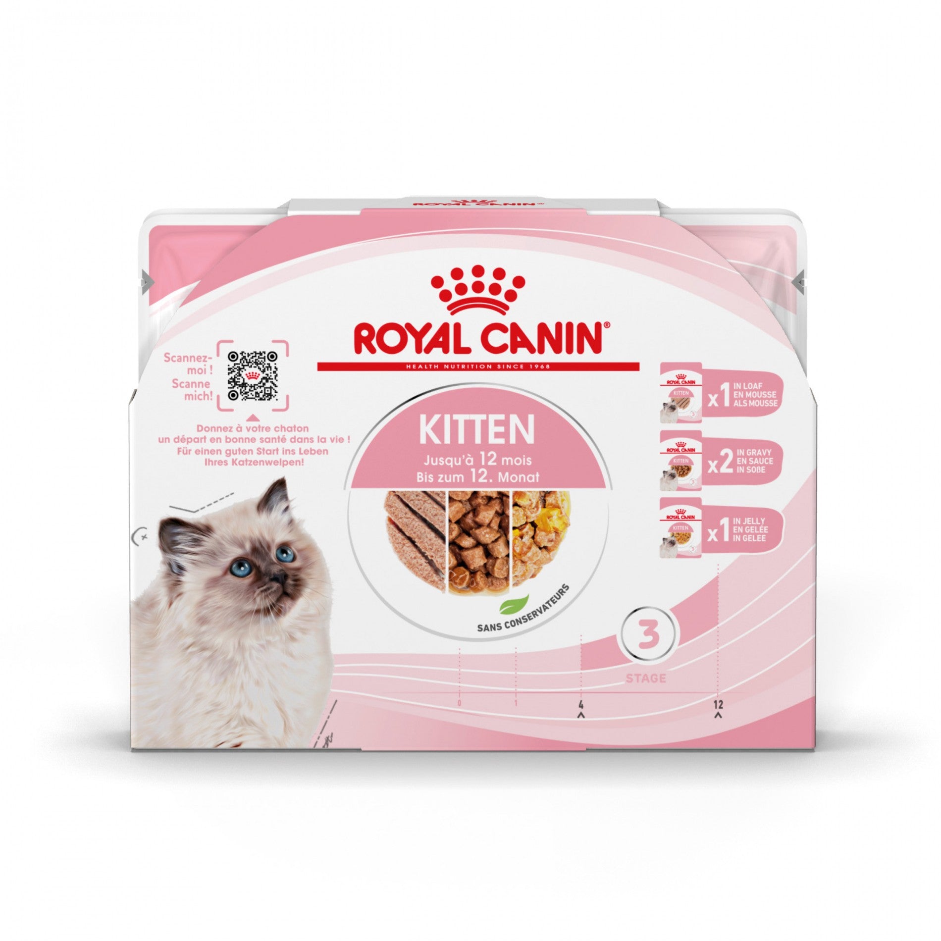 Royal Canin Kitten Multipack - Pâtées pour chaton