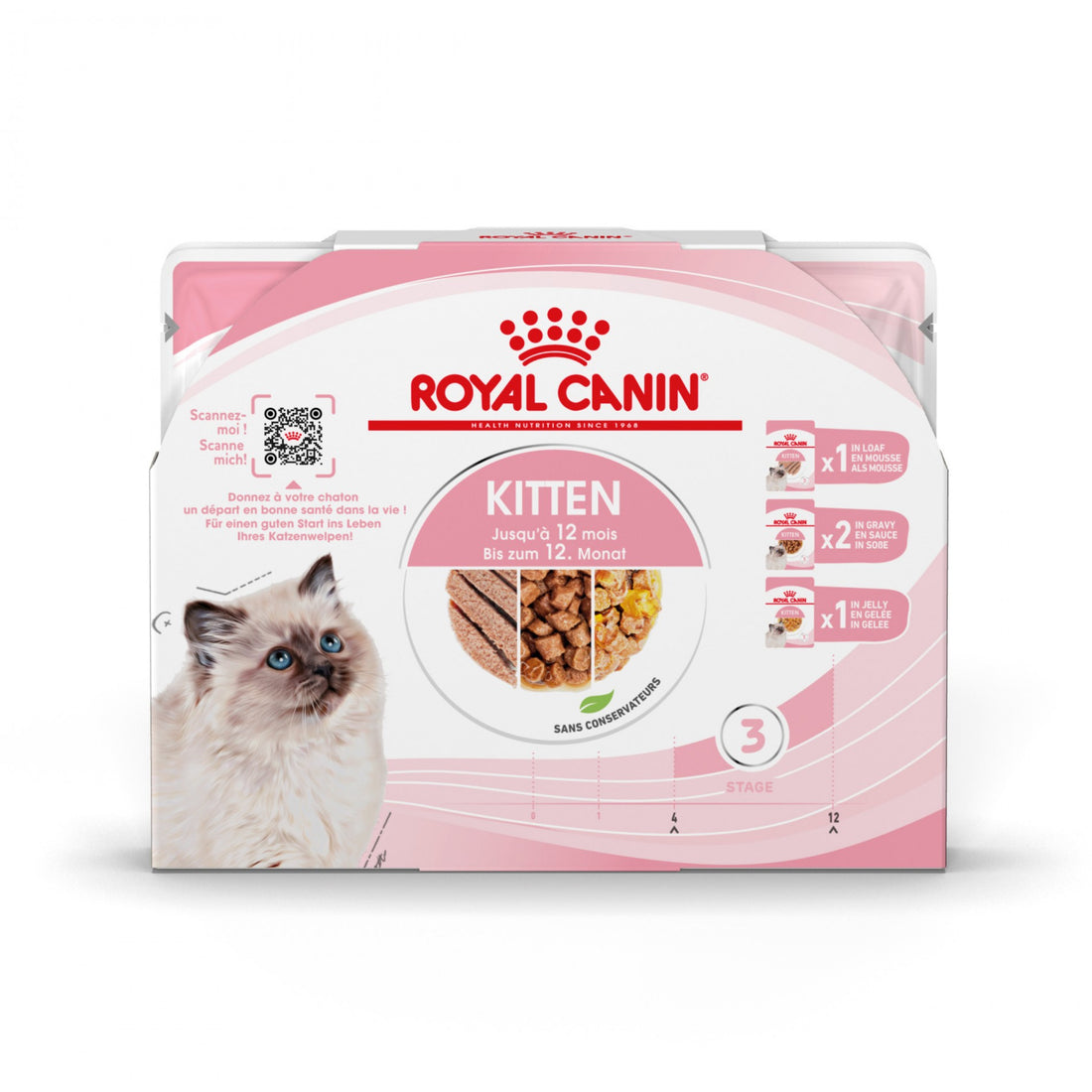 Royal Canin Kitten Multipack - Pâtées pour chaton