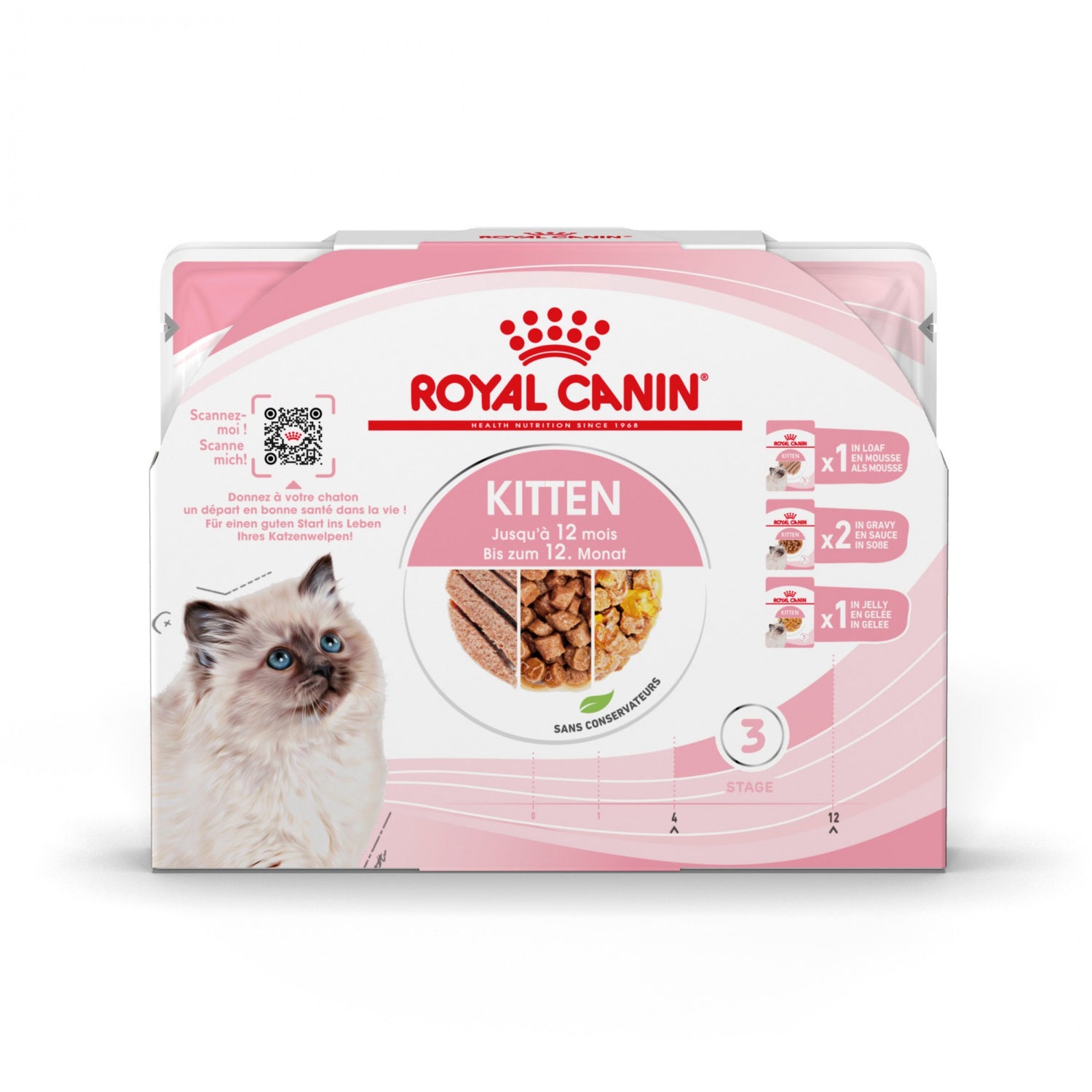 Royal Canin Kitten Multipack - Pâtées pour chaton