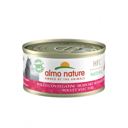Almo Nature Pâtées Chat Adulte – HFC Natural - 24 x 70g