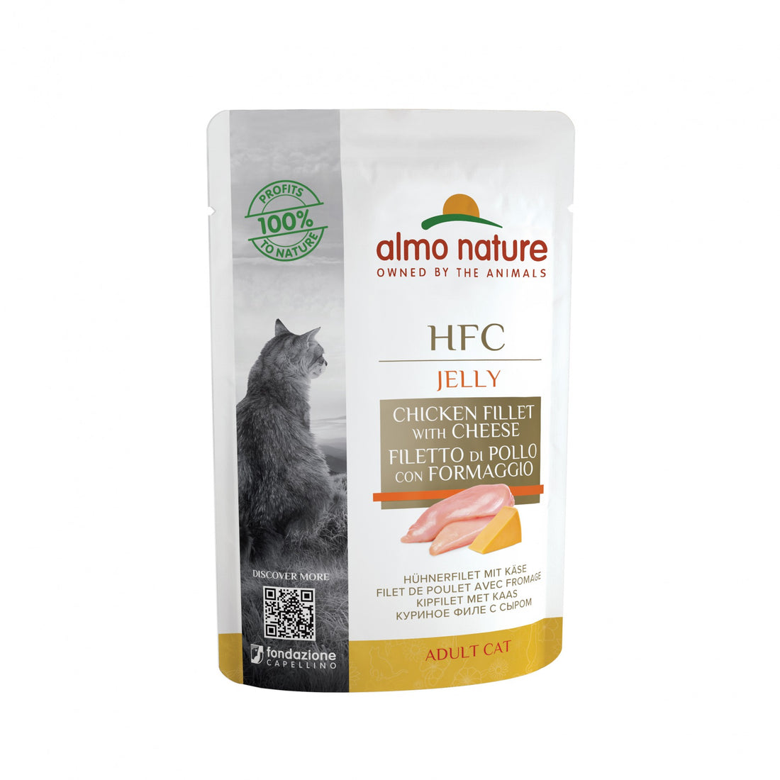 Almo Nature Pâtées Chat Adulte - HFC Jelly - 24 x 55 g