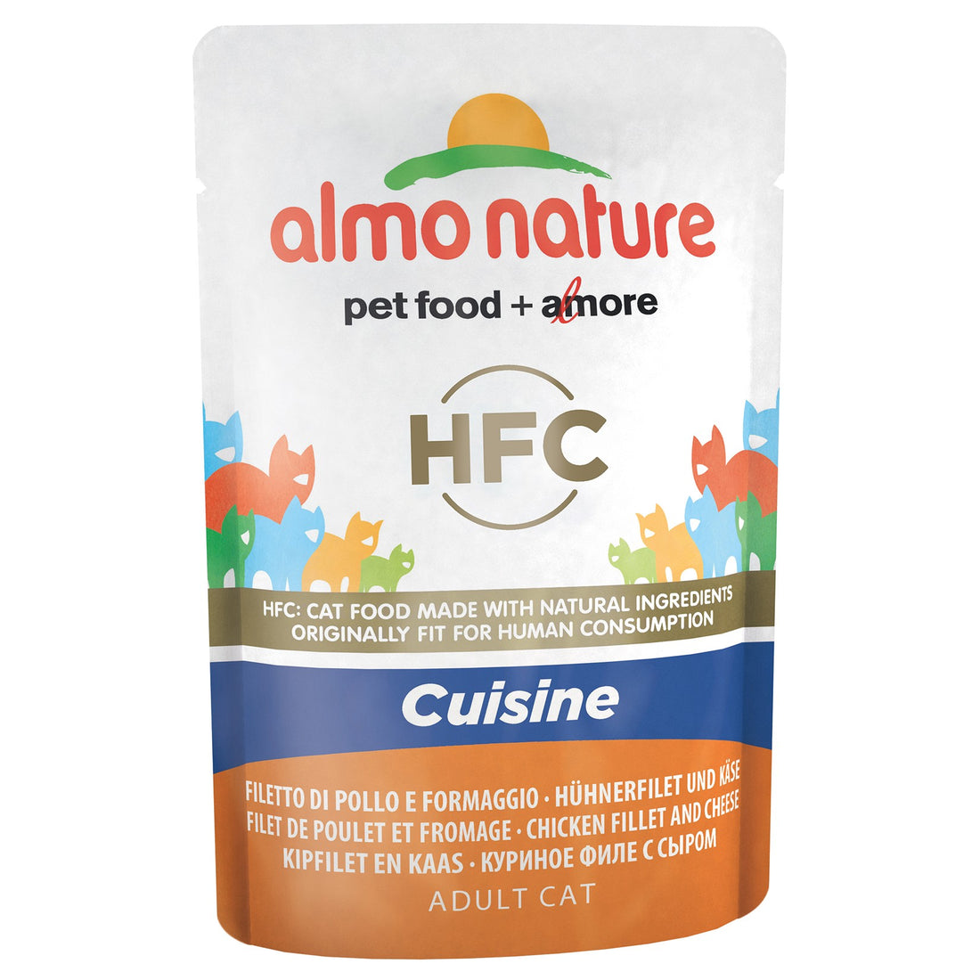 Almo Nature Pâtées Chat Adulte - HFC Jelly - 24 x 55 g