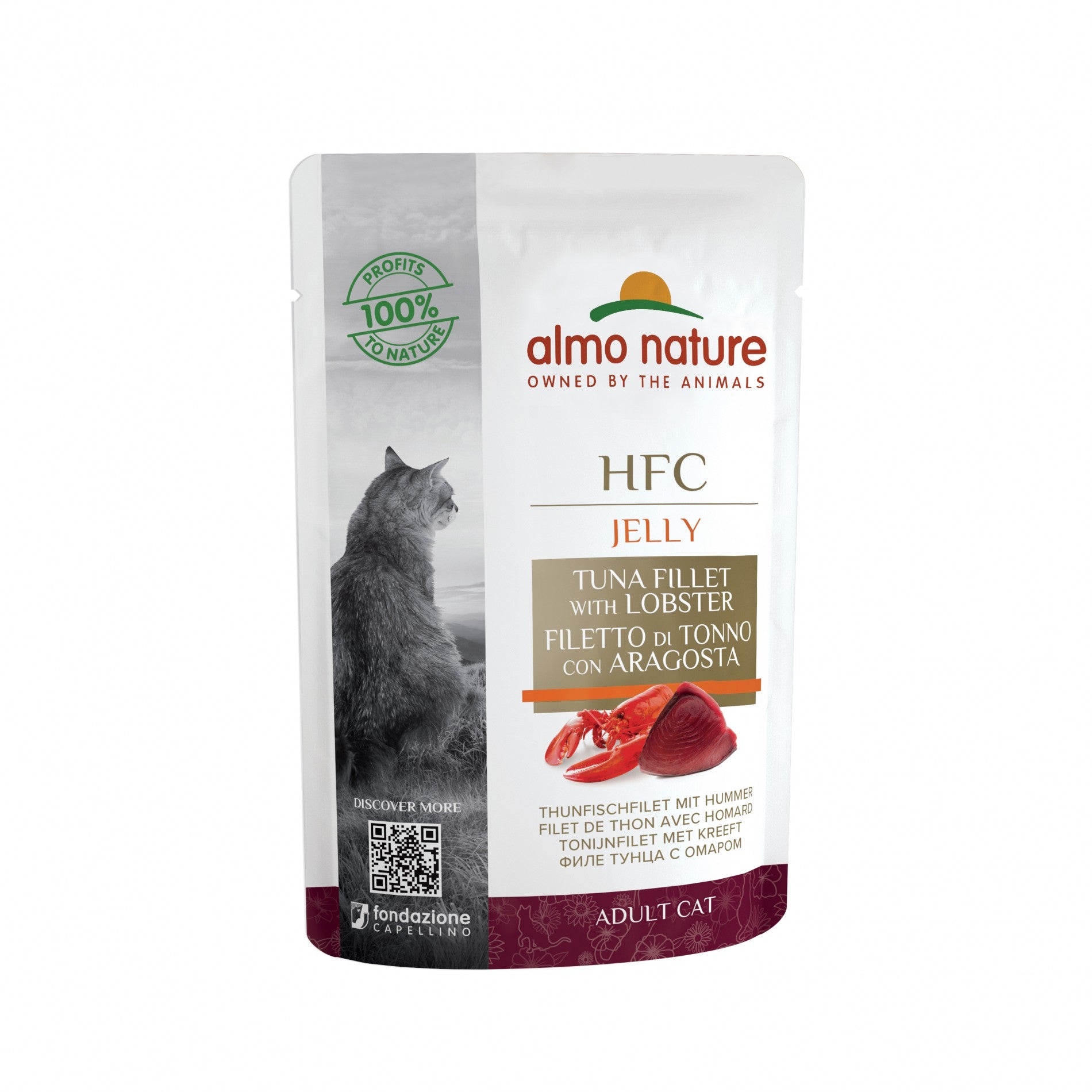 Almo Nature Pâtées Chat Adulte - HFC Jelly - 24 x 55 g