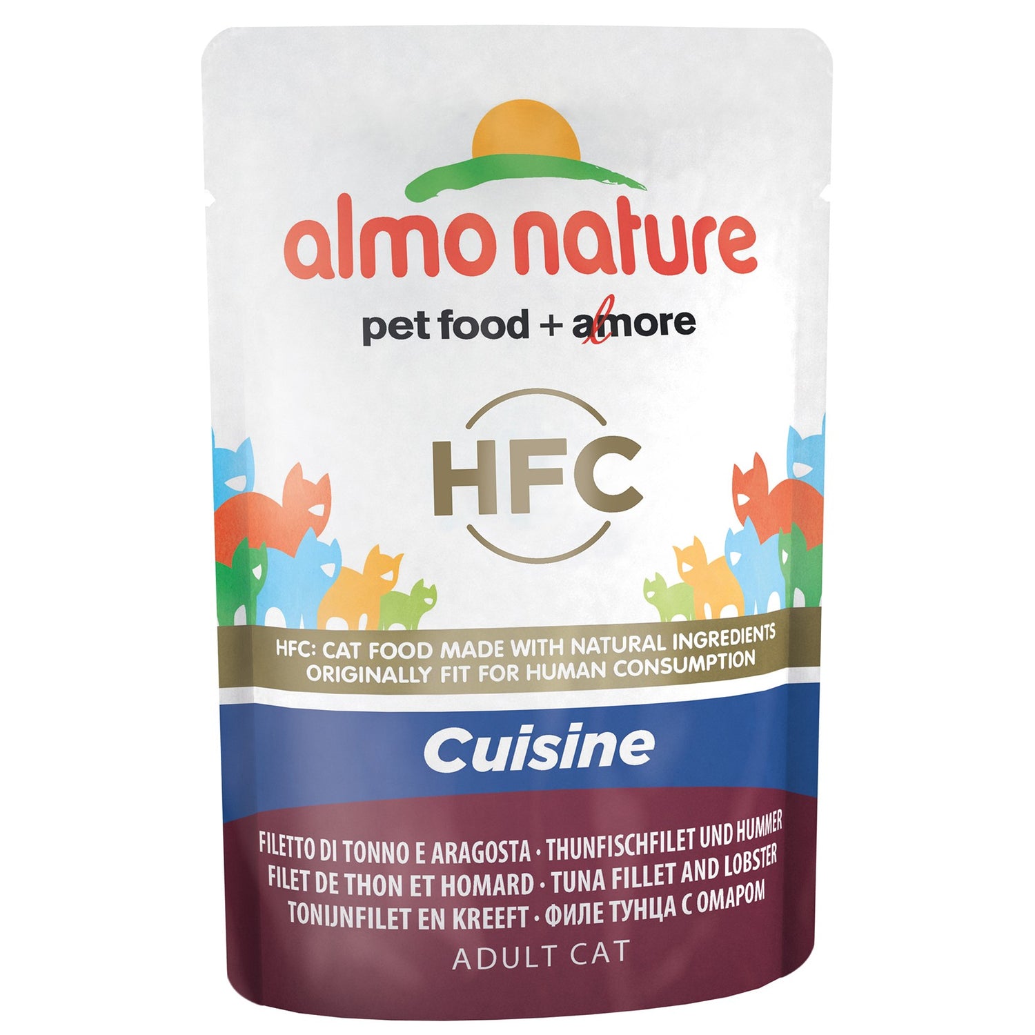 Almo Nature Pâtées Chat Adulte - HFC Jelly - 24 x 55 g