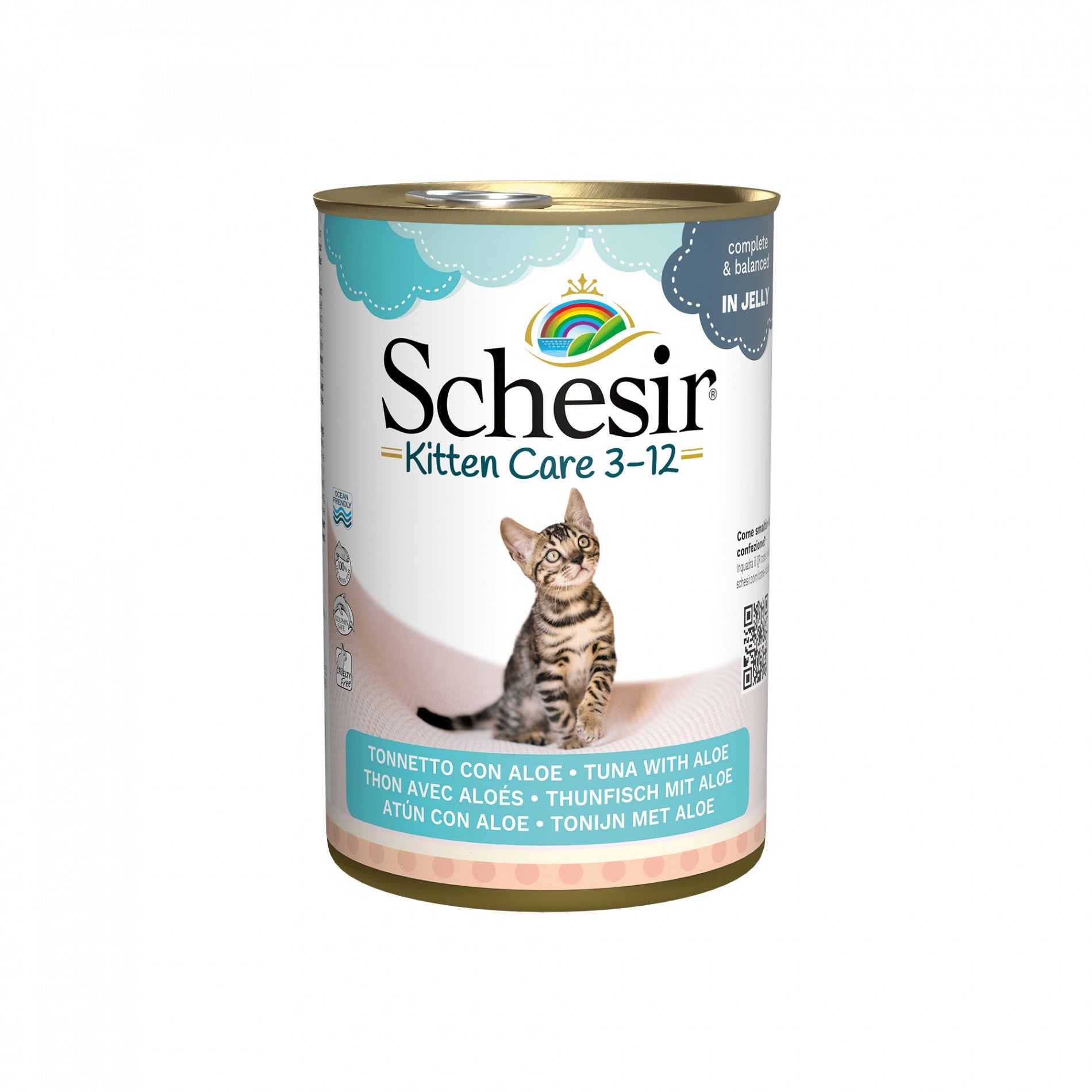 Schesir Pâtées en gelée Kitten - 24 x 140 g