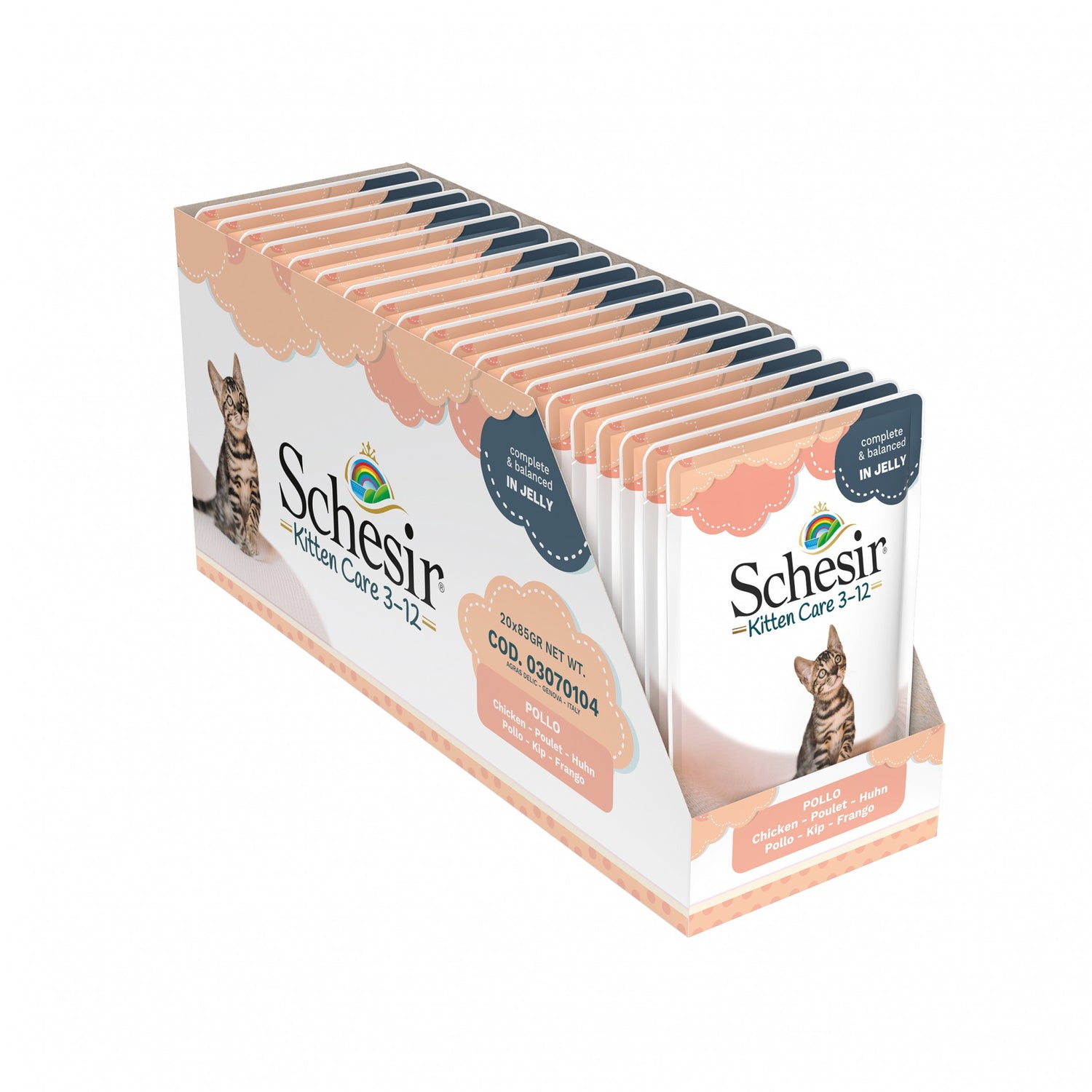 Schesir Sachets Pâtées en gelée Kitten