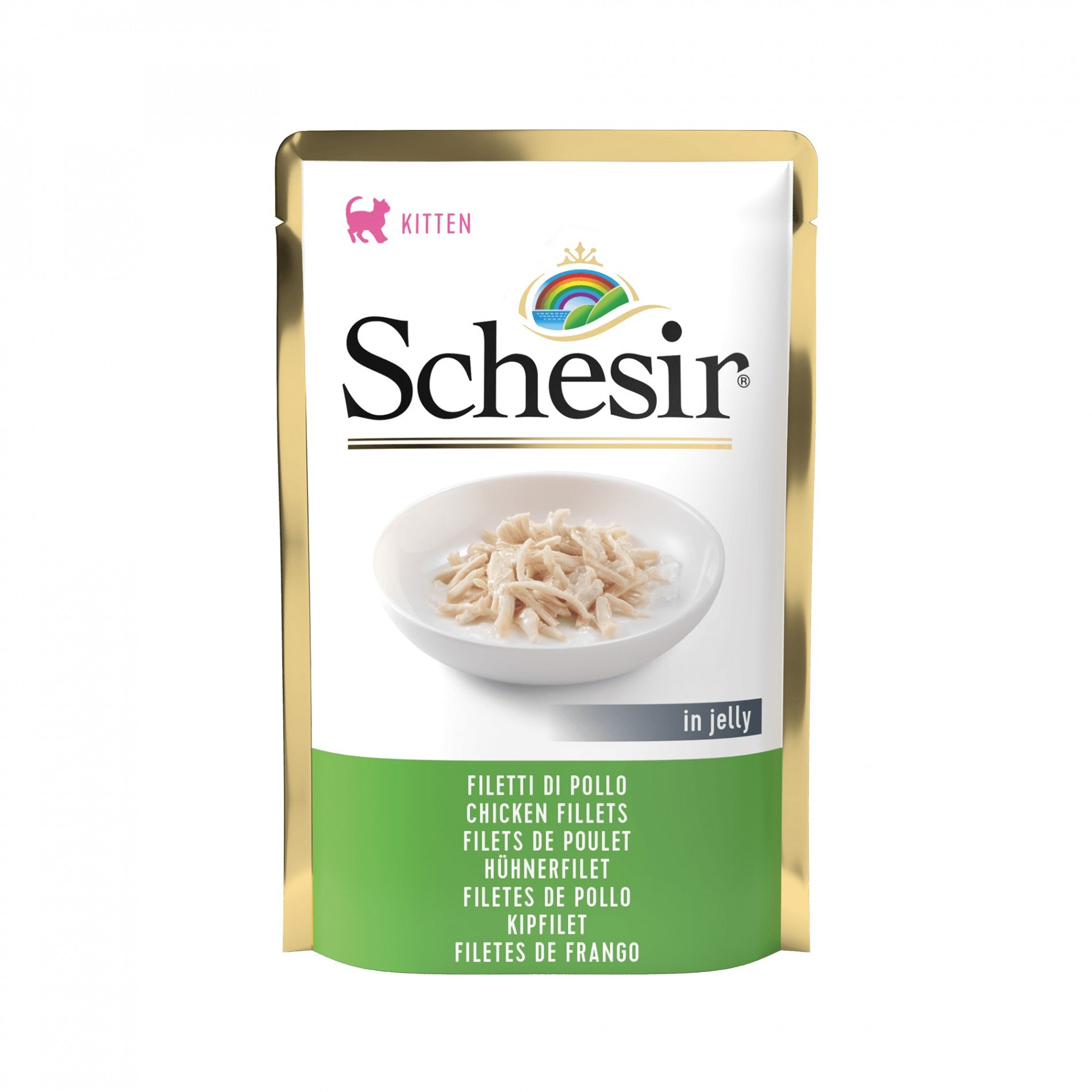 Schesir Sachets Pâtées en gelée Kitten