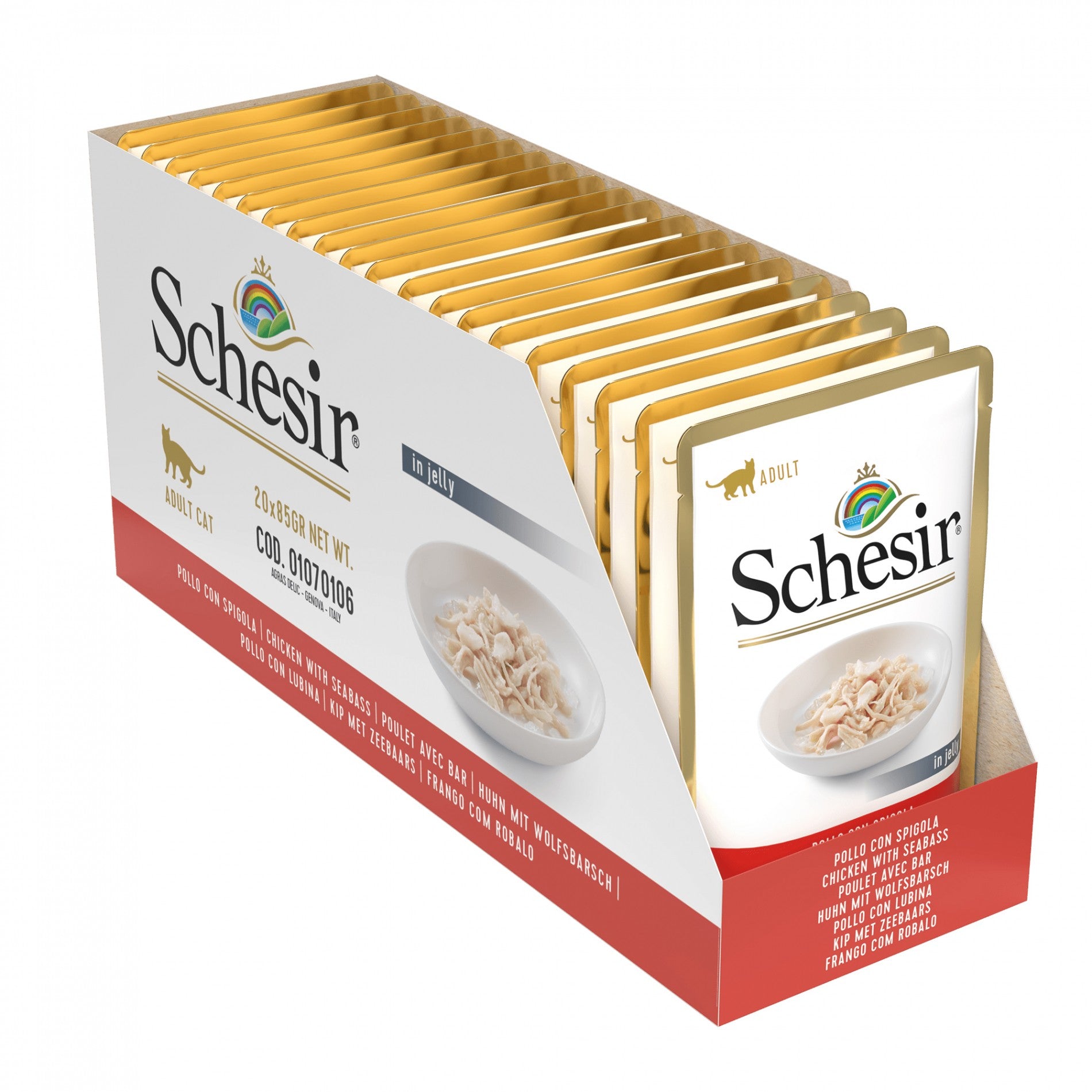 Schesir Sachets Pâtées en gelée Adult - 6 x 85 g